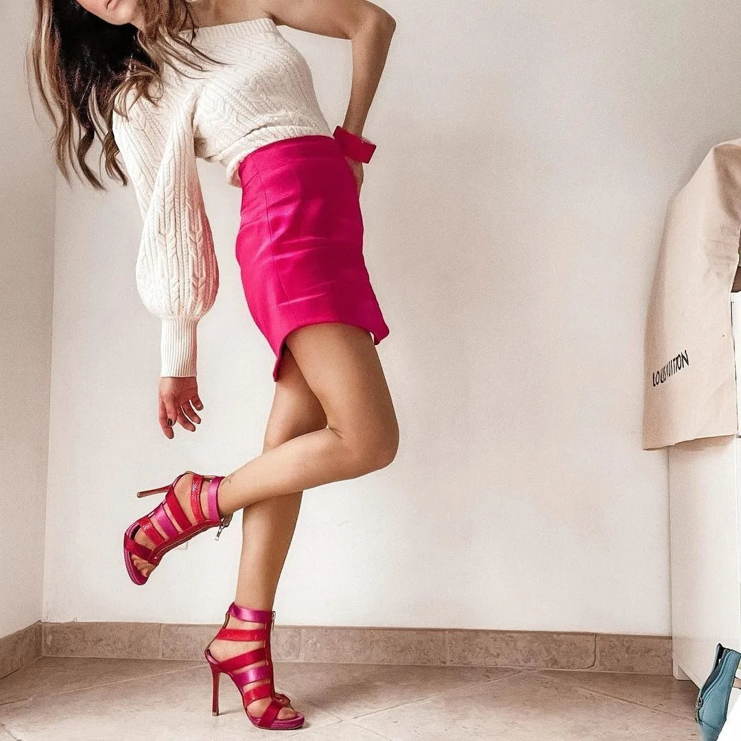 Women’s High-Waist Tennis Mini Skirt