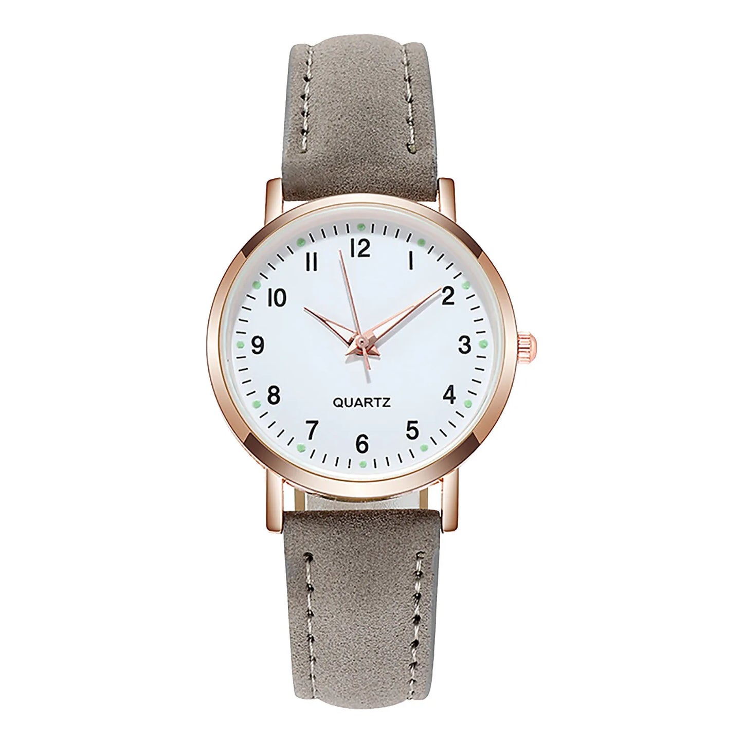 Women’s Luxury Leather Strap Quartz Watch