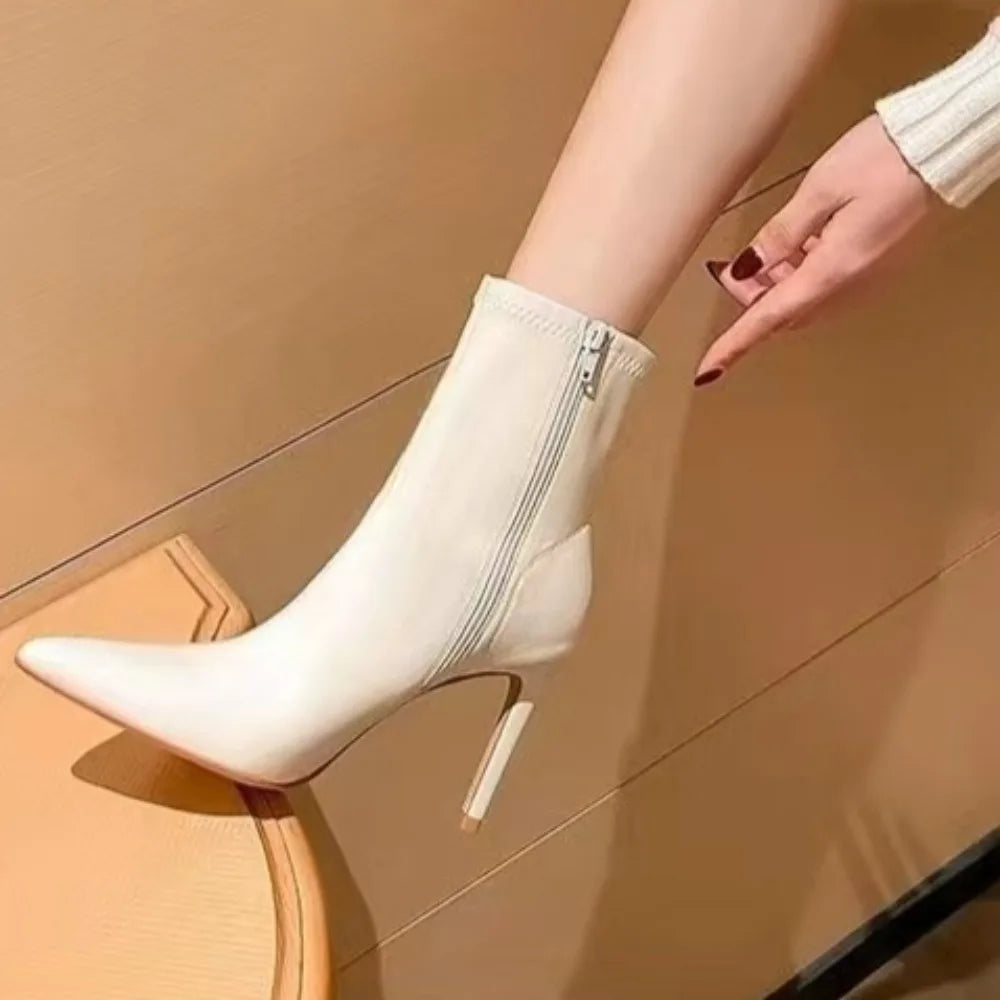 Women’s Thin Heel Ankle Boots