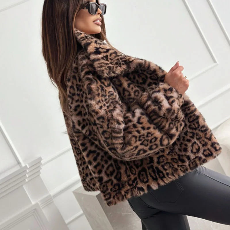 Women’s Leopard Print Coat