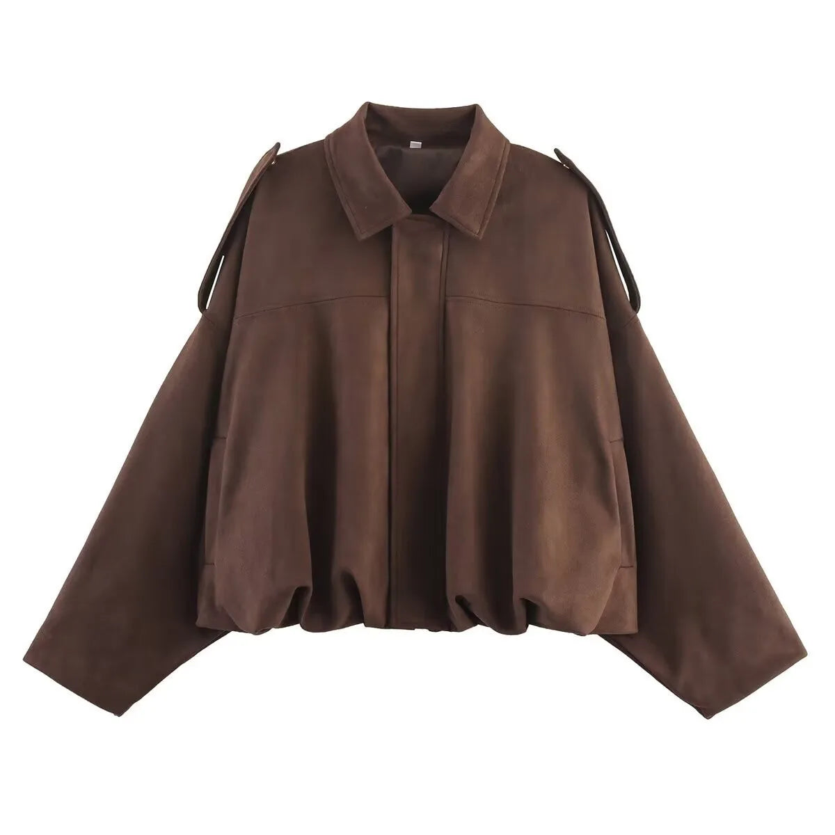 Women’s Suede Bomber Jacket