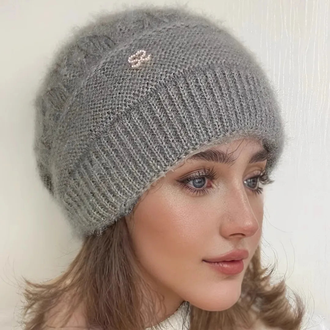 Women’s Winter Double-Layer Knit Hat