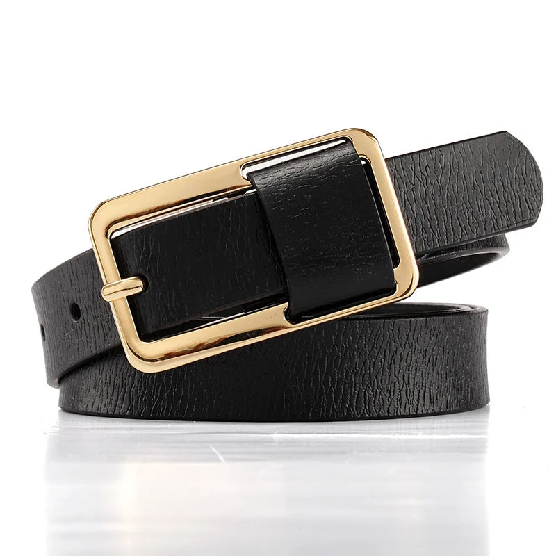 Women’s Wide Leather Waist Belt