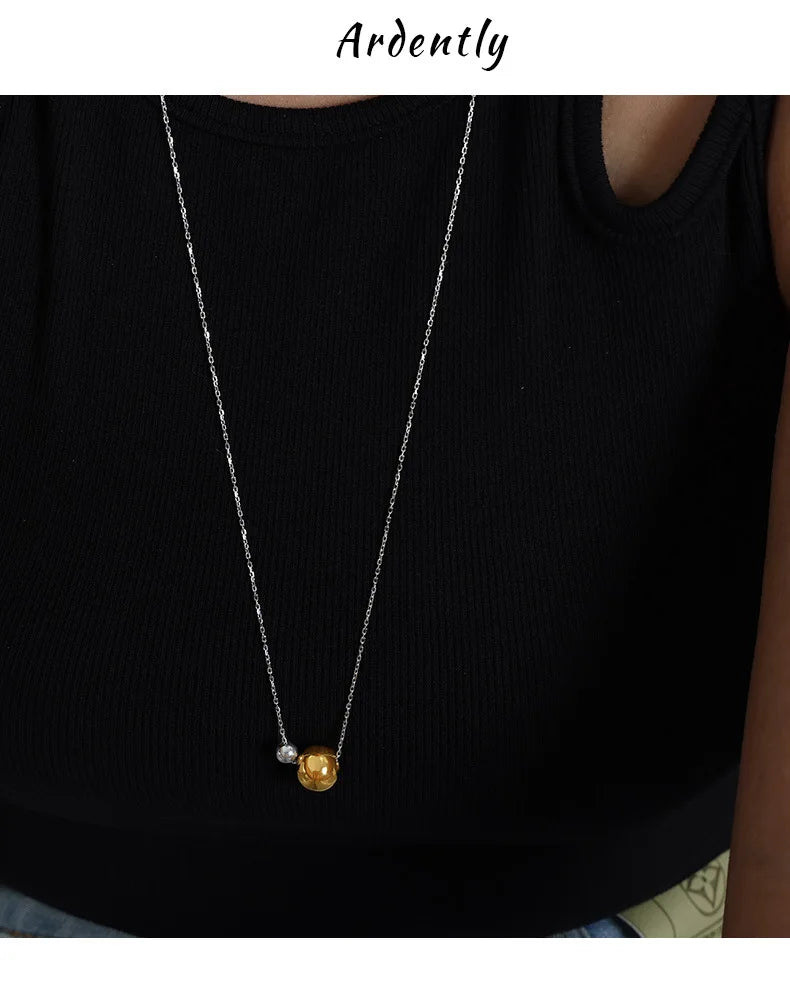 Women’s Stainless Steel Pendant Necklace