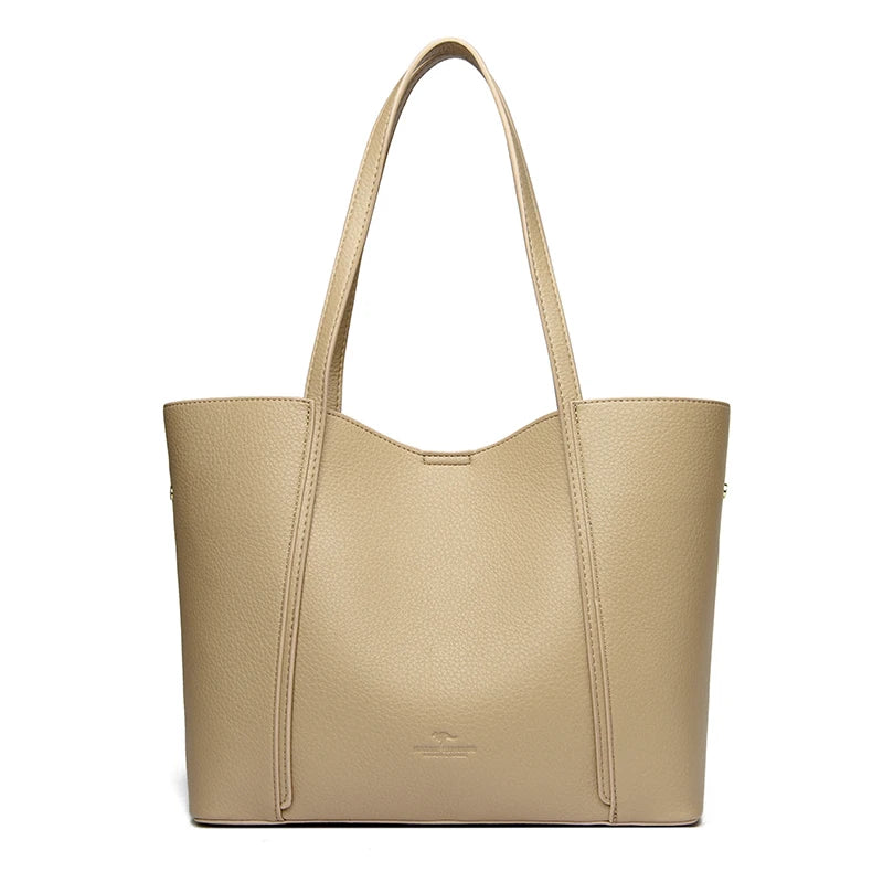 Women’s Luxury Leather Shoulder Tote