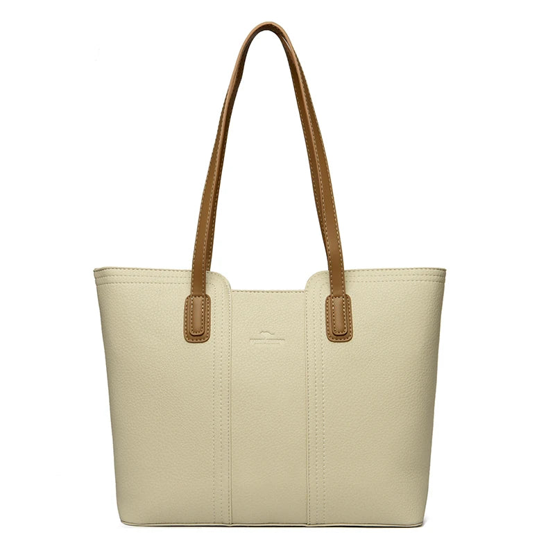 Women’s Luxury Leather Shoulder Tote