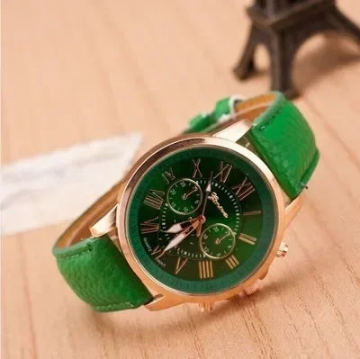 Women’s Luxury Leather Quartz Watch