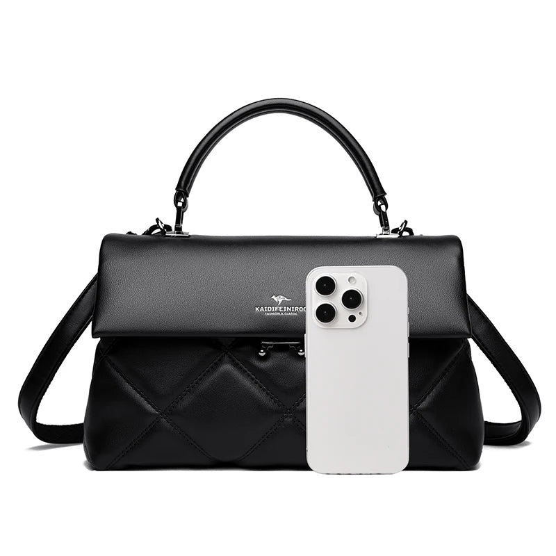 Women’s Korean Designer Leather Shoulder