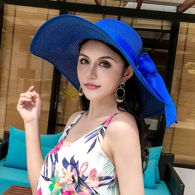Women’s Foldable Straw Sun Hat