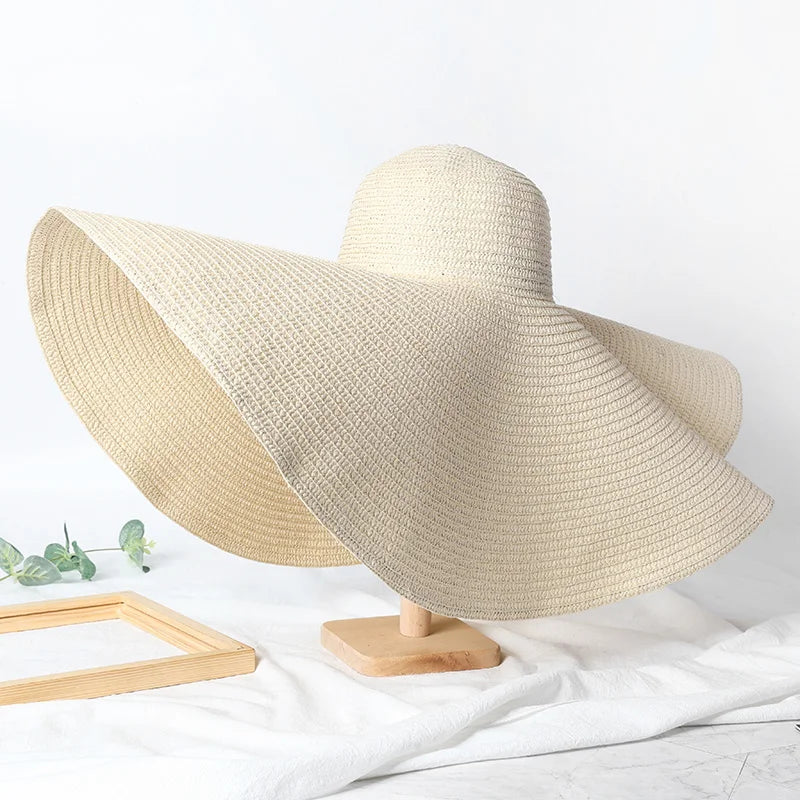 Women’s Oversized UV Protection Straw Hat