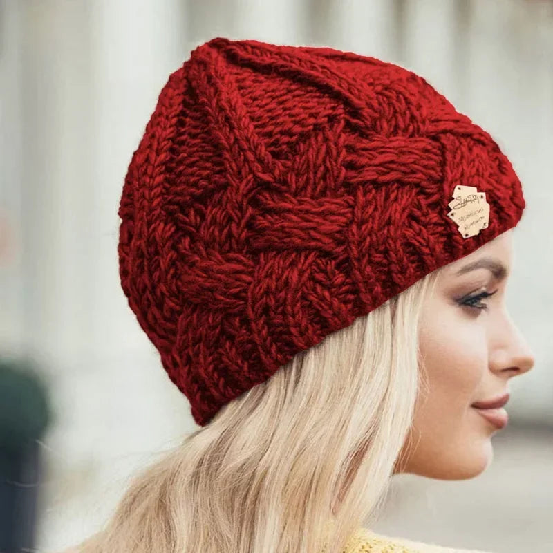 Women’s Winter Knitted Korea Beanie
