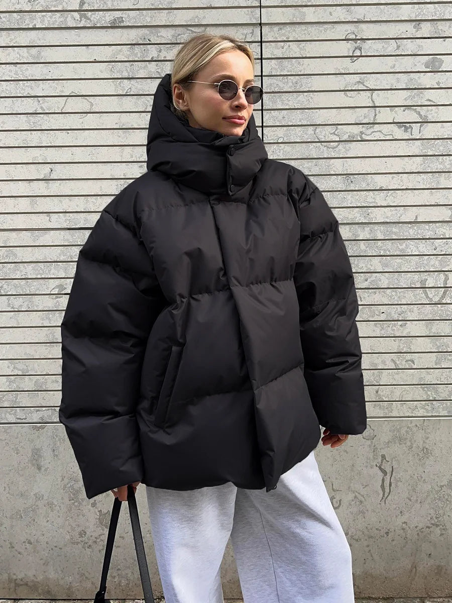 Women’s Hooded Winter Puffer Coat