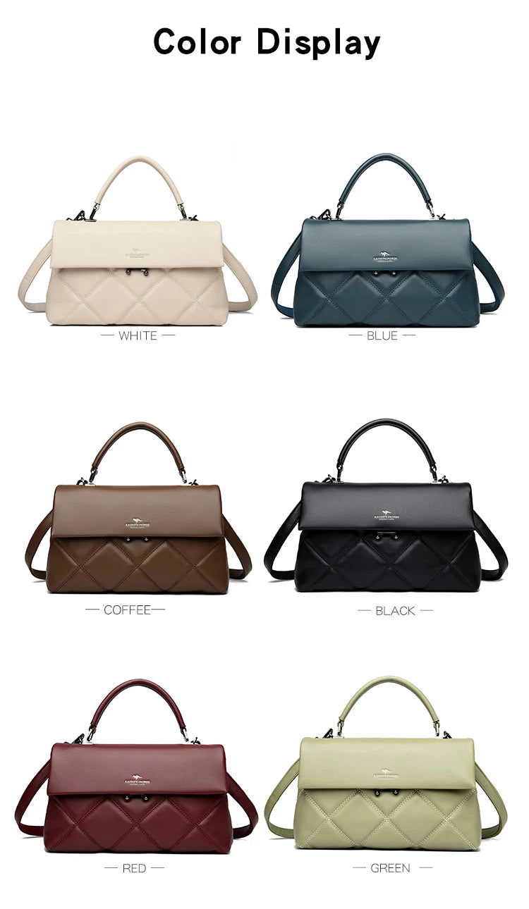 Women’s Korean Designer Leather Shoulder