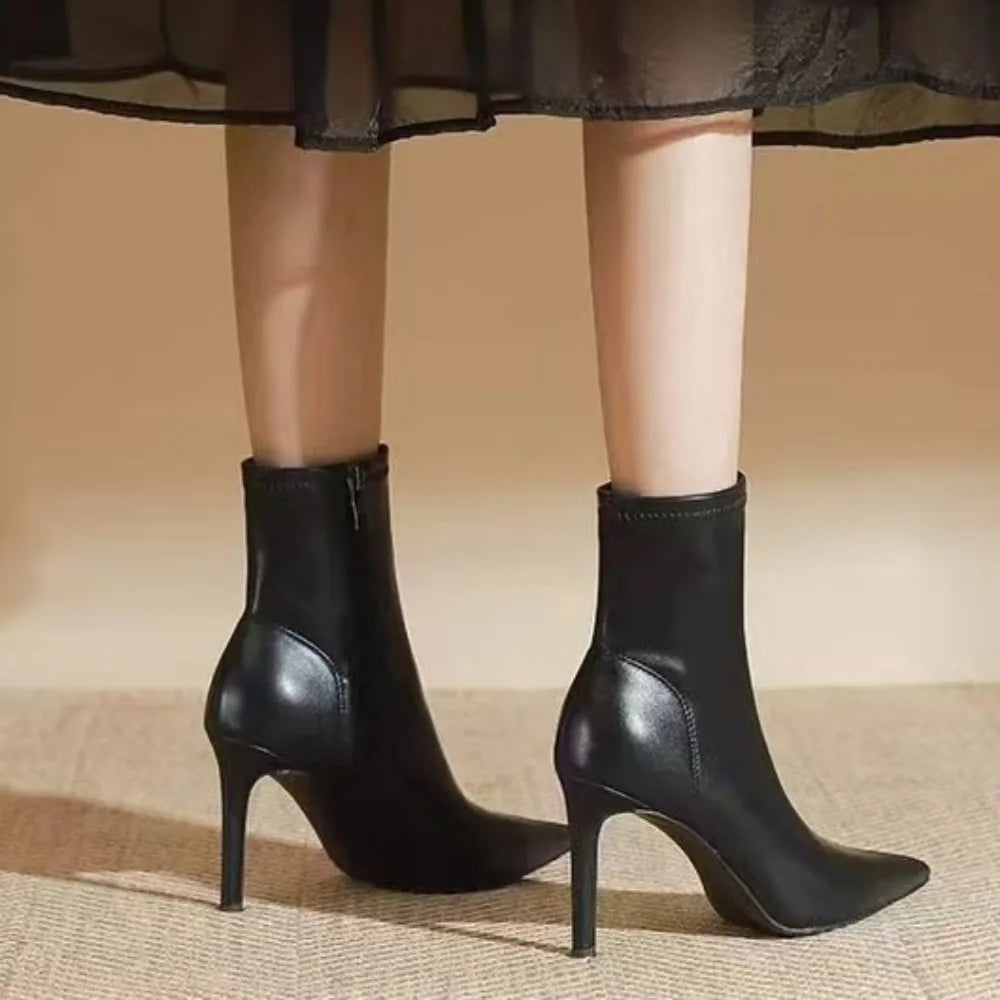 Women’s Thin Heel Ankle Boots