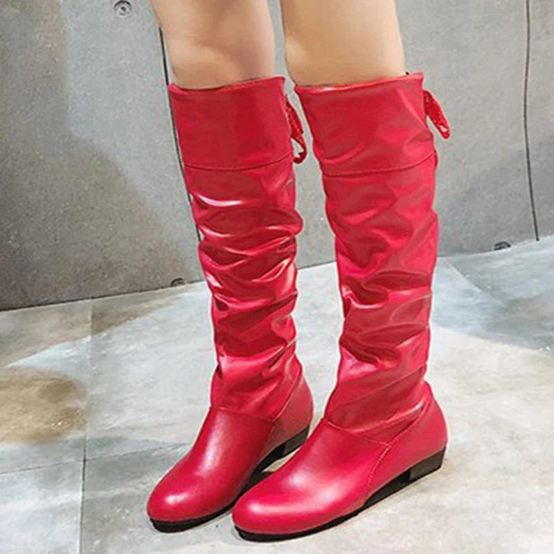 Women’s Knee-High Leather Boots