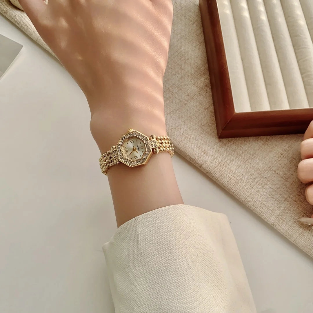 Women’s Luxury Gold Bracelet Watch