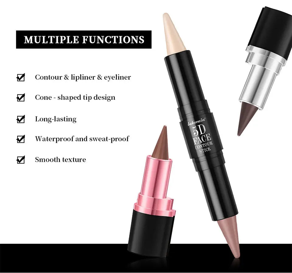 Makeup Set – Contour, Eyeliner & Lipstick