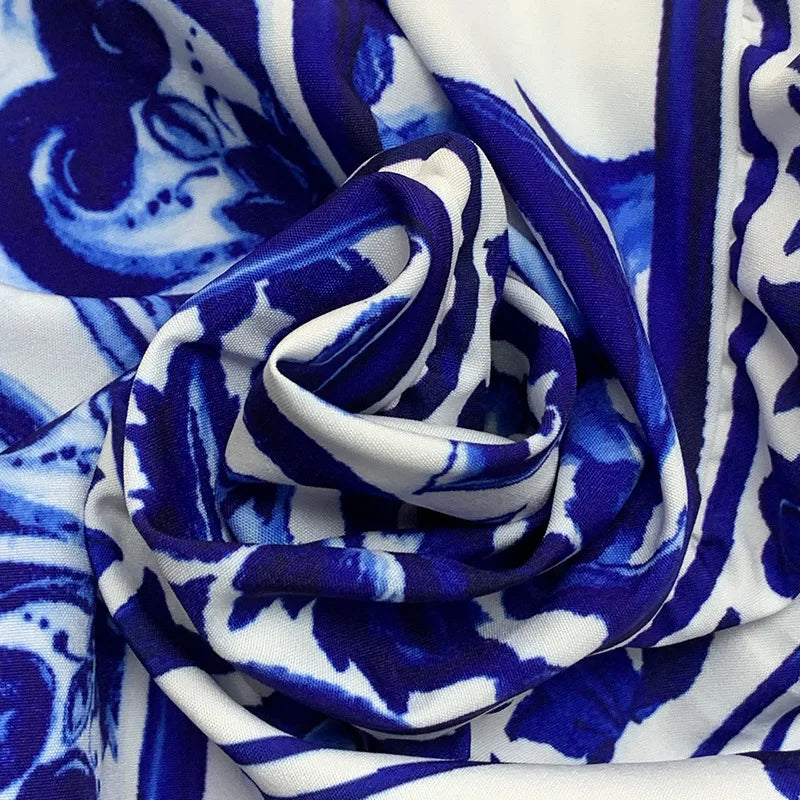 Women’s High-Waist Floral Maxi Skirt