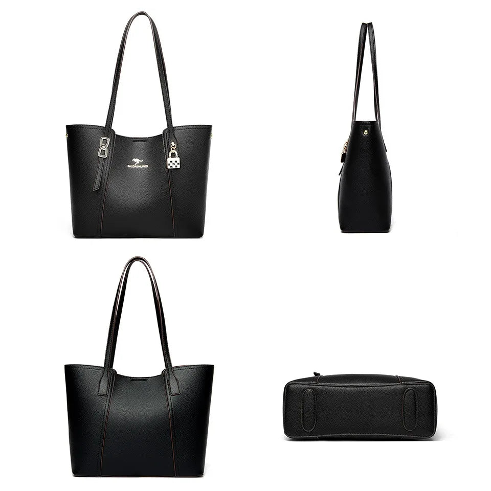Women’s Luxury Leather Shoulder Tote