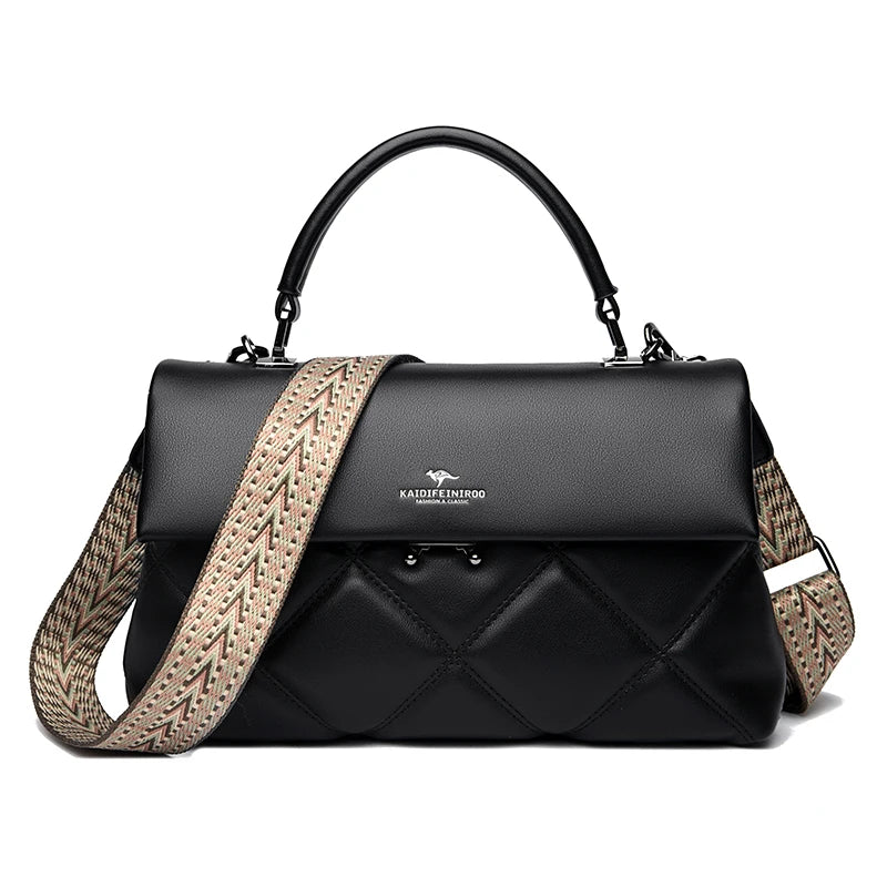 Women’s Korean Designer Leather Shoulder