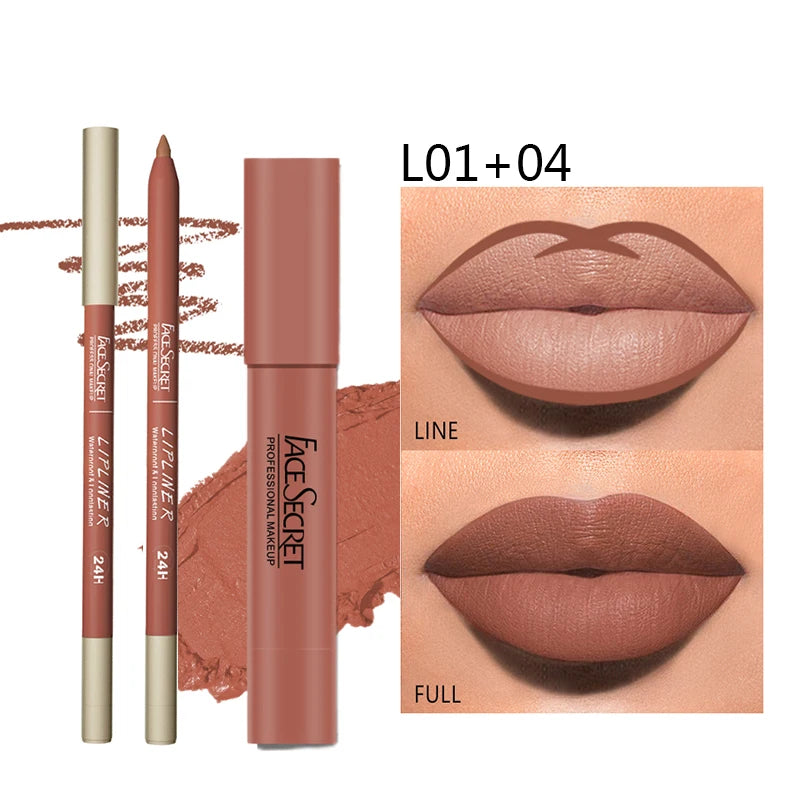 Soft Matte Lipstick & Liner Duo”