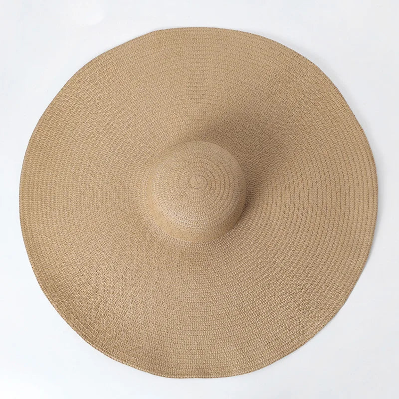 Women’s Oversized UV Protection Straw Hat