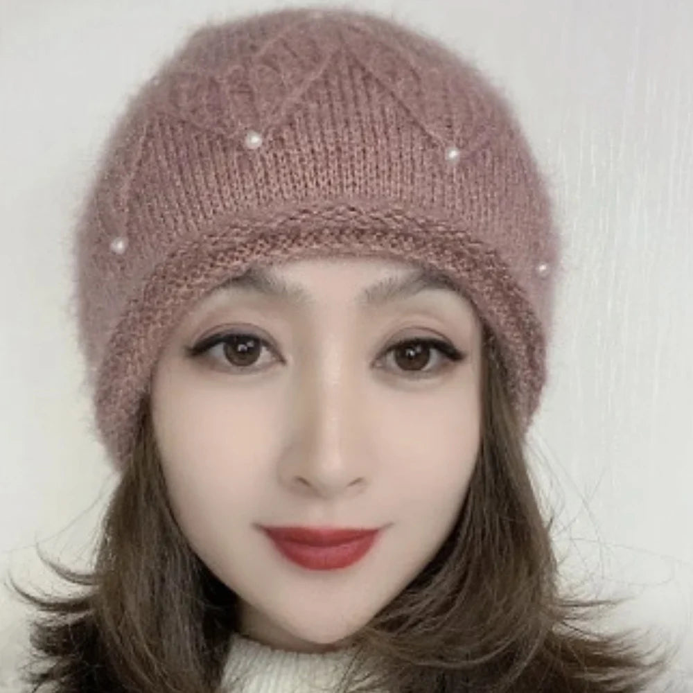Women’s Winter Double-Layer Knit Hat