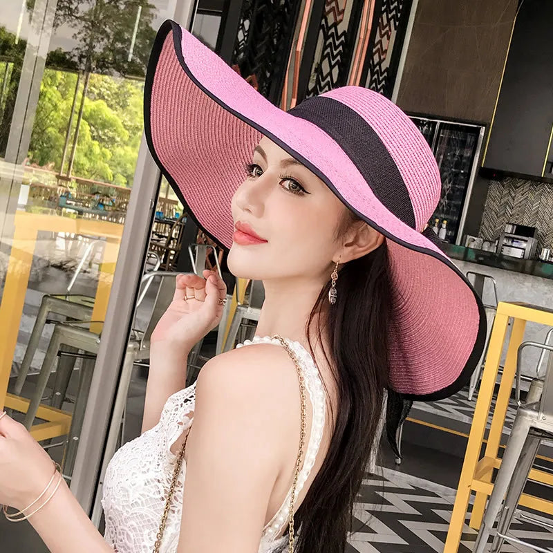 Women’s Foldable Straw Sun Hat