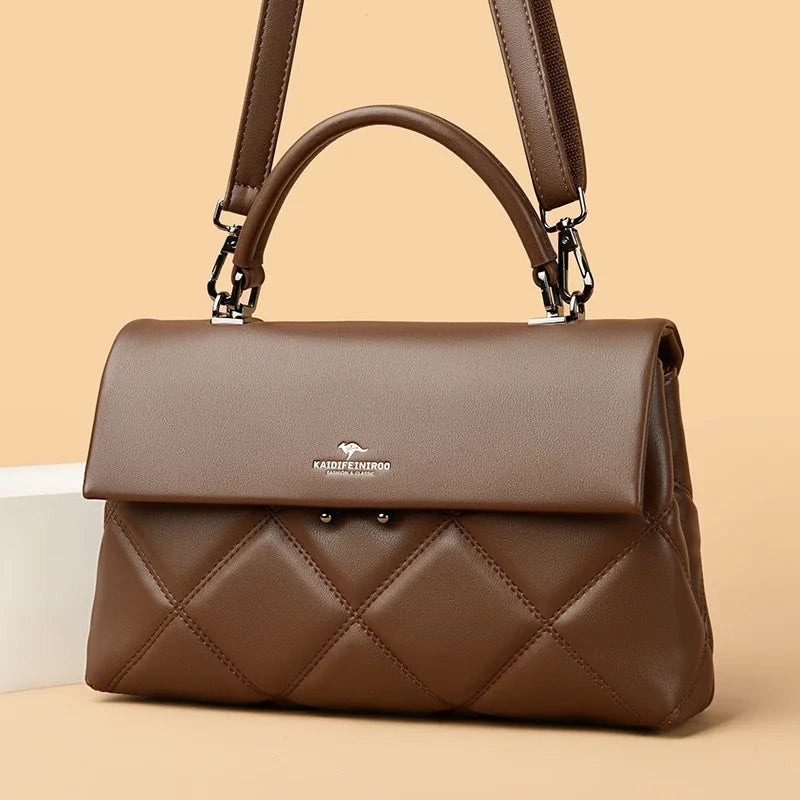 Women’s Korean Designer Leather Shoulder