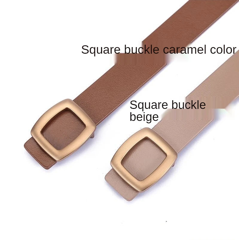Women’s Genuine Leather Designer Belt