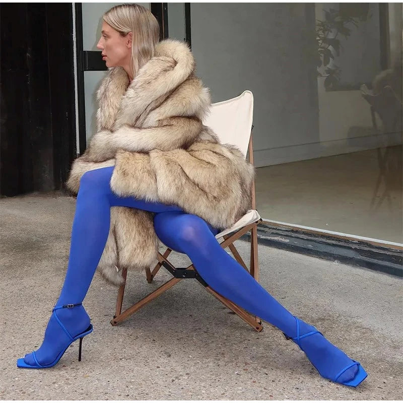 Women’s Luxury Faux Fur Coat