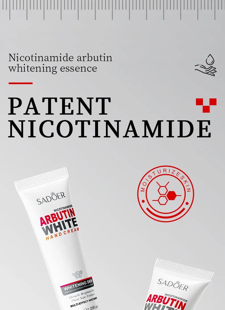 SADOER Niacinamide & Arbutin Hand Cream