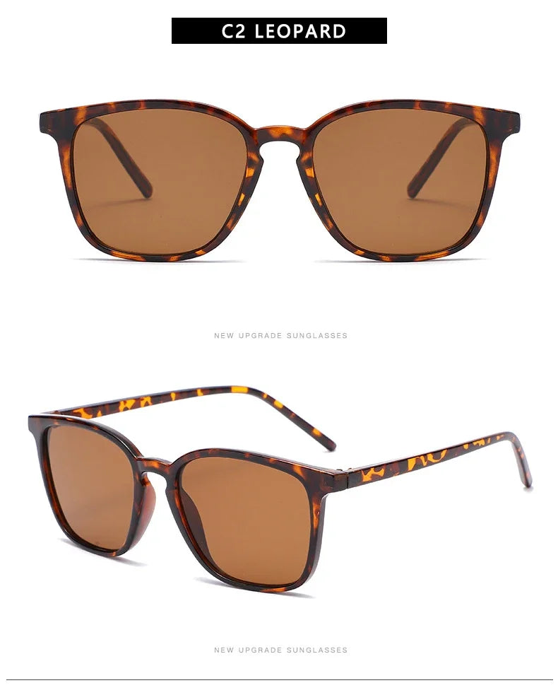 Women’s Vintage Square Sunglasses