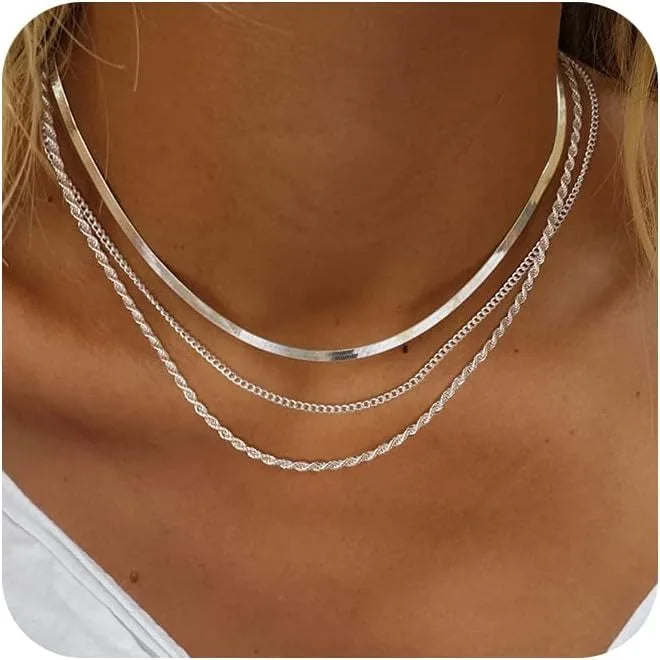 Women’s Gold Plated Snake Chain Necklace