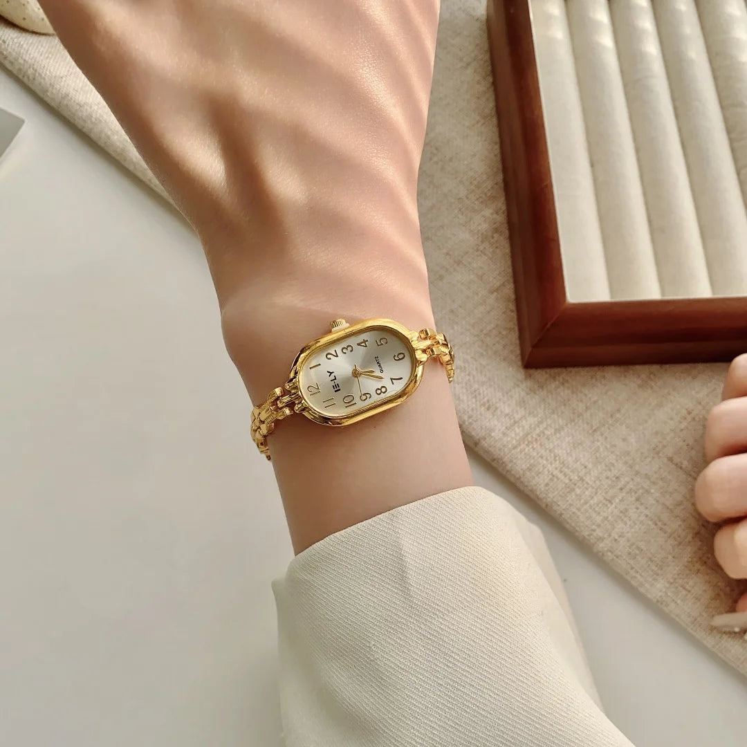 Women’s Luxury Gold Bracelet Watch