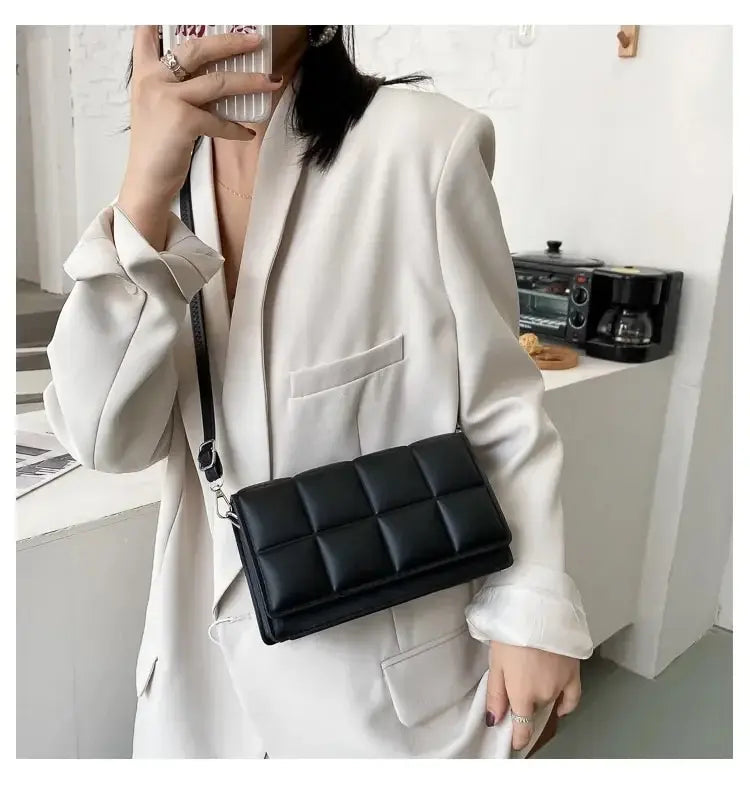Women’s Designer PU Leather Crossbody Bag