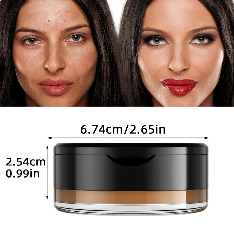 Matte Foundation Cream with Puff