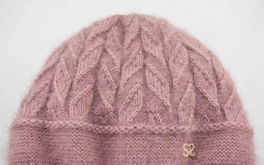 Women’s Winter Double-Layer Knit Hat