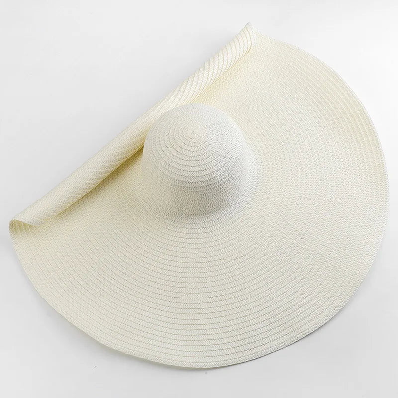 Women’s Oversized UV Protection Straw Hat