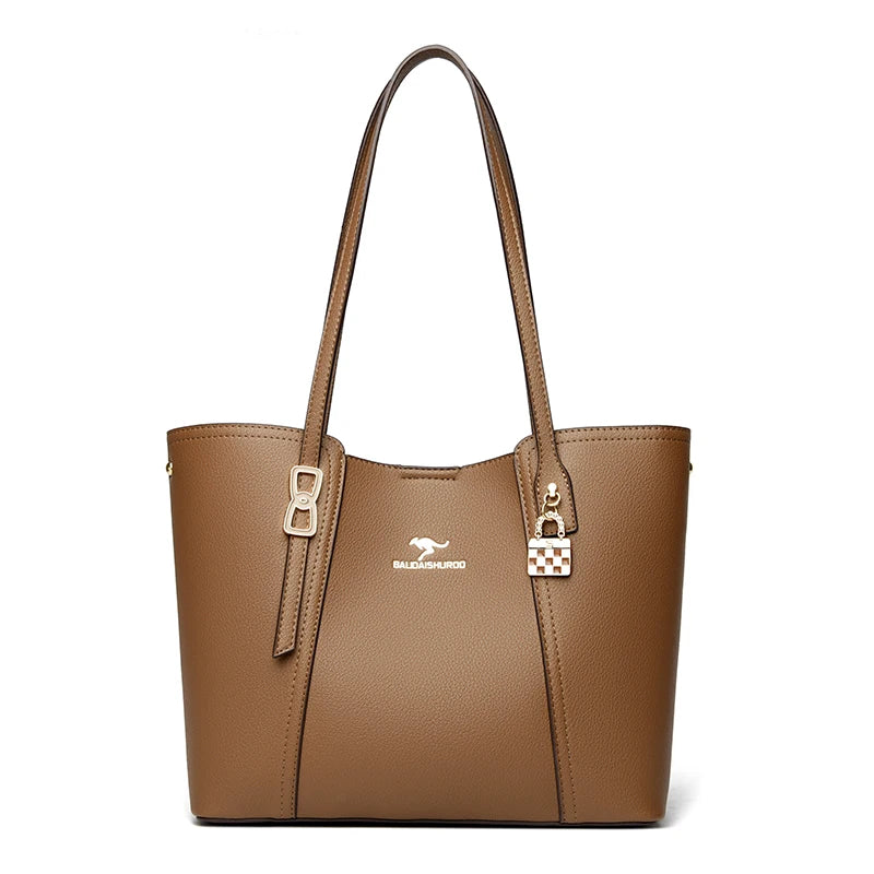Women’s Luxury Leather Shoulder Tote