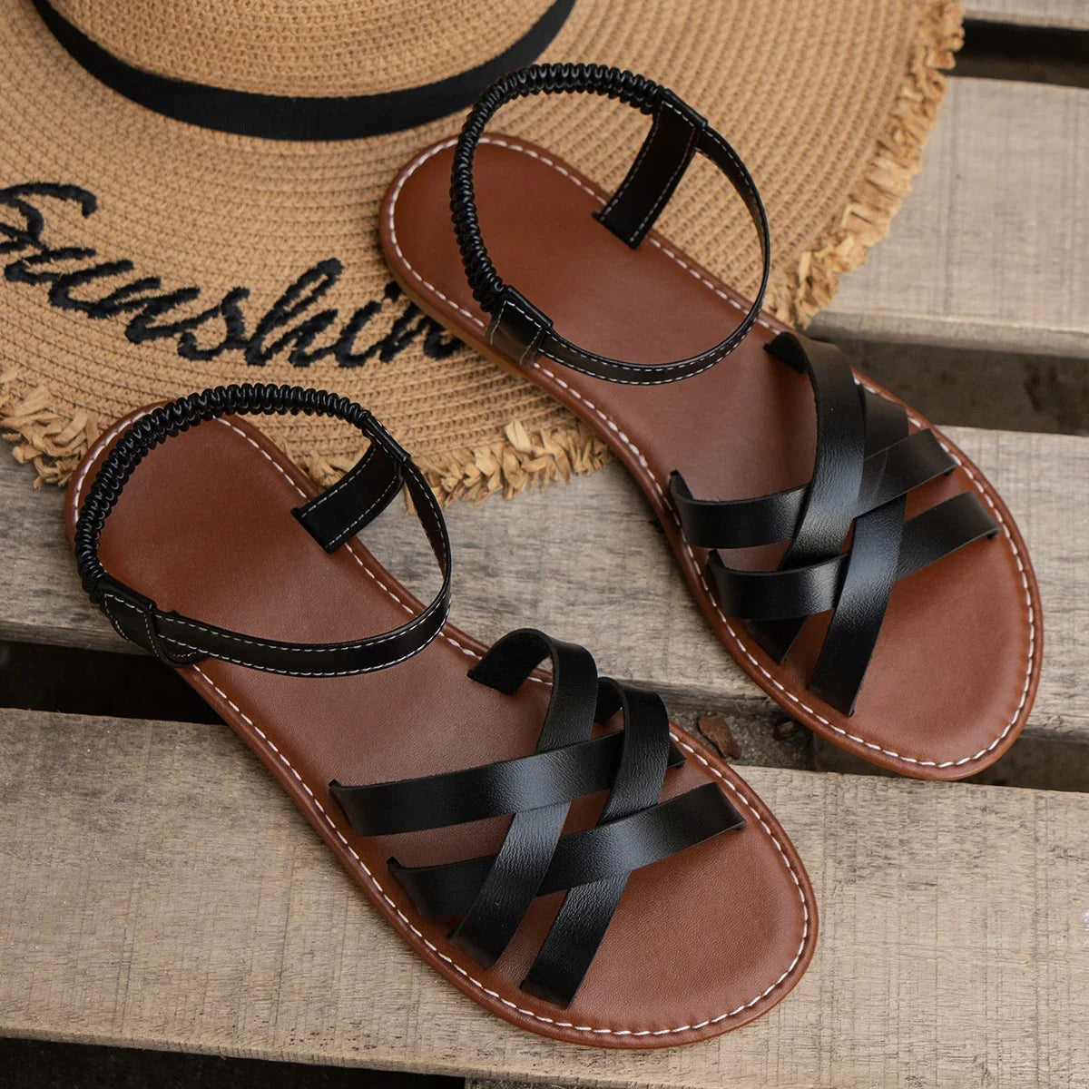 Women’s Flat Roman Sandals