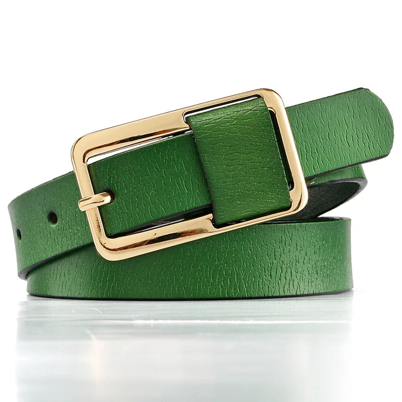 Women’s Wide Leather Waist Belt