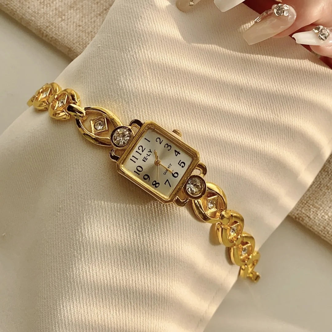 Women’s Luxury Gold Bracelet Watch