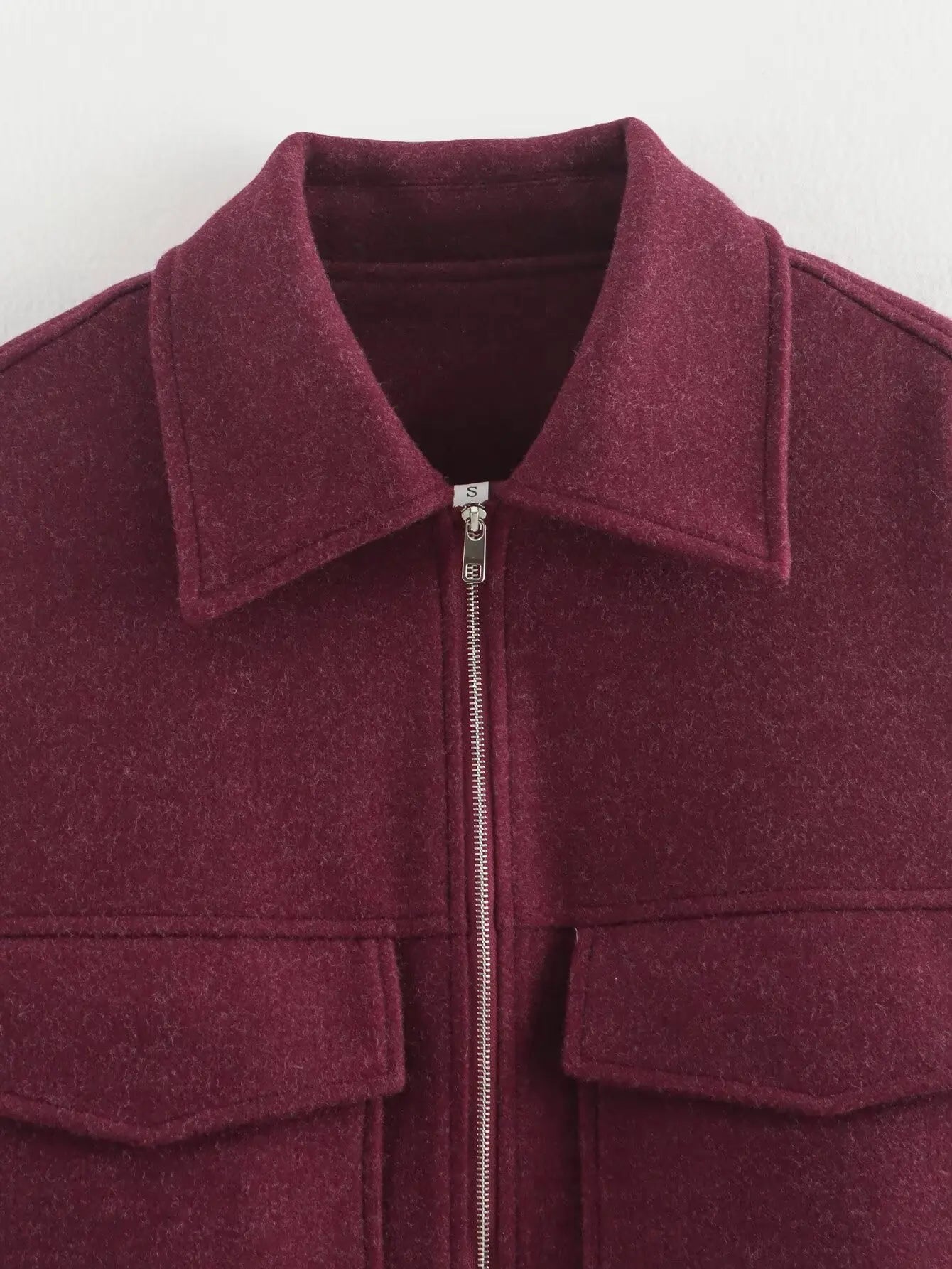 Women’s Suede Oversized Bomber Jacket
