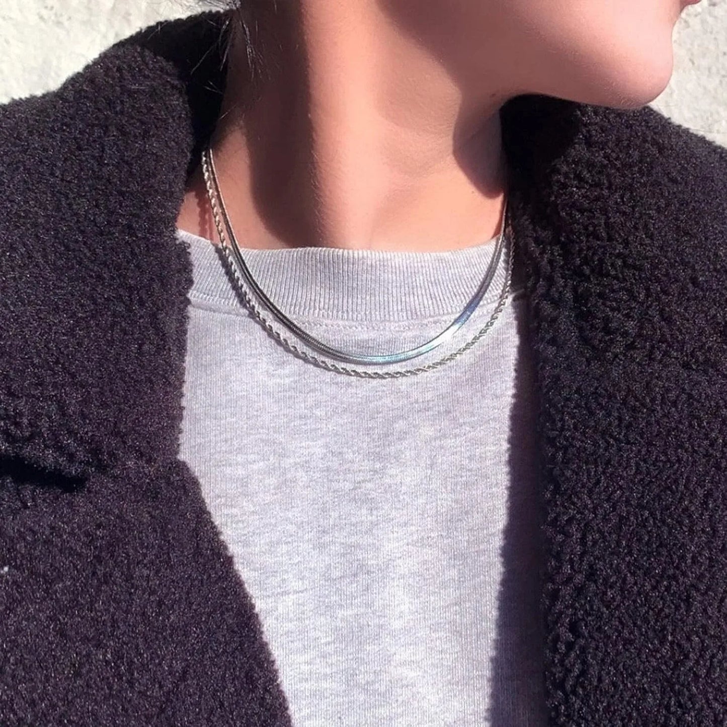 Women’s Gold Plated Snake Chain Necklace