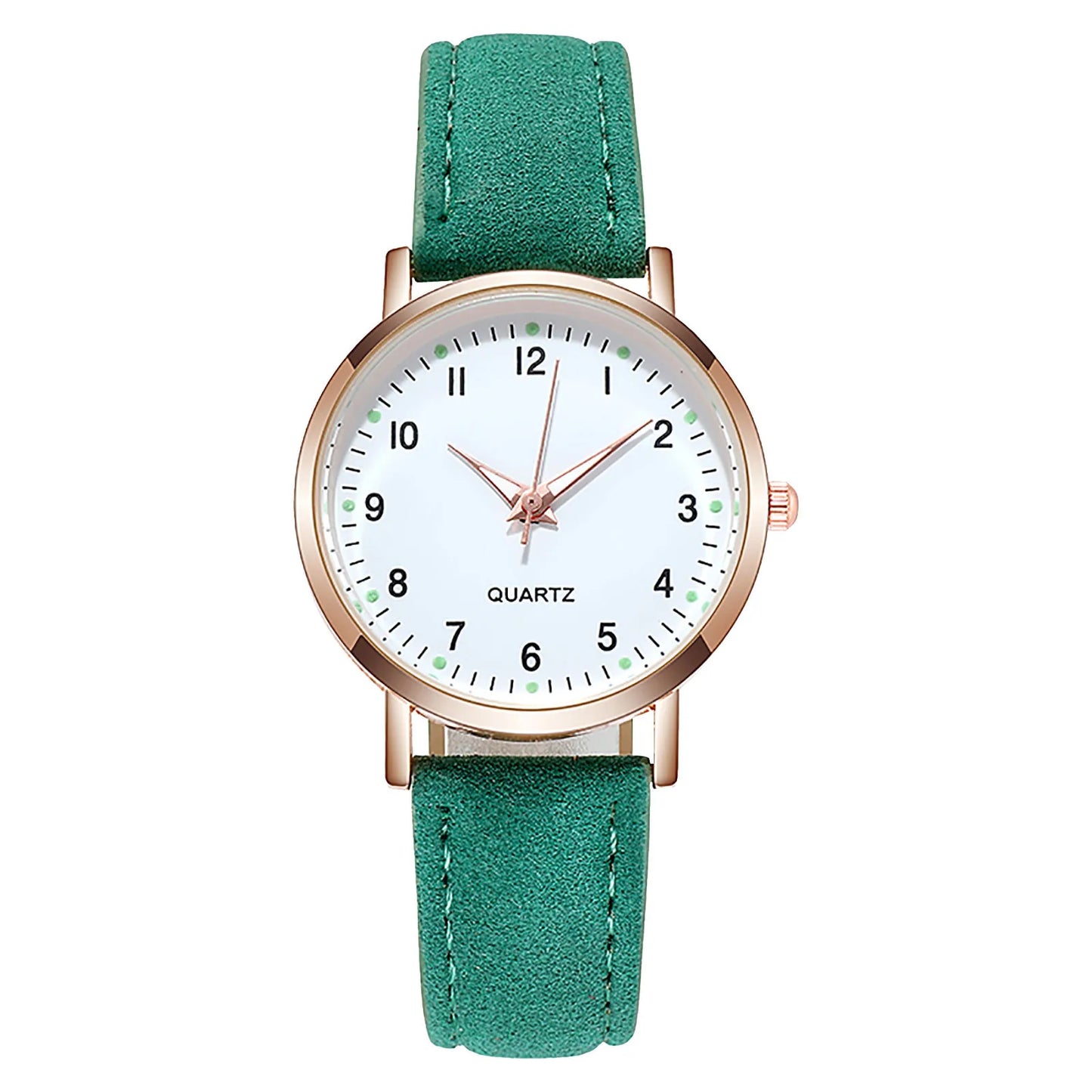 Women’s Luxury Leather Strap Quartz Watch