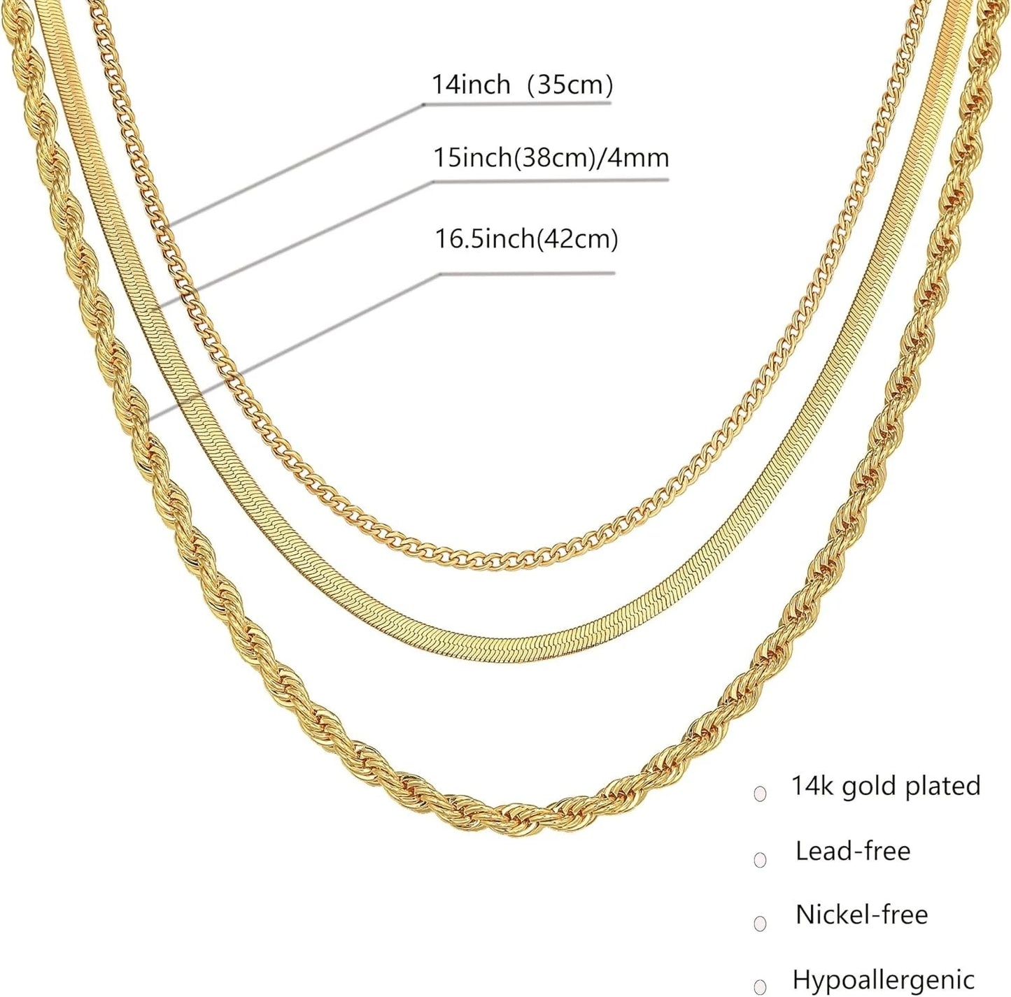 Women’s Gold Plated Snake Chain Necklace
