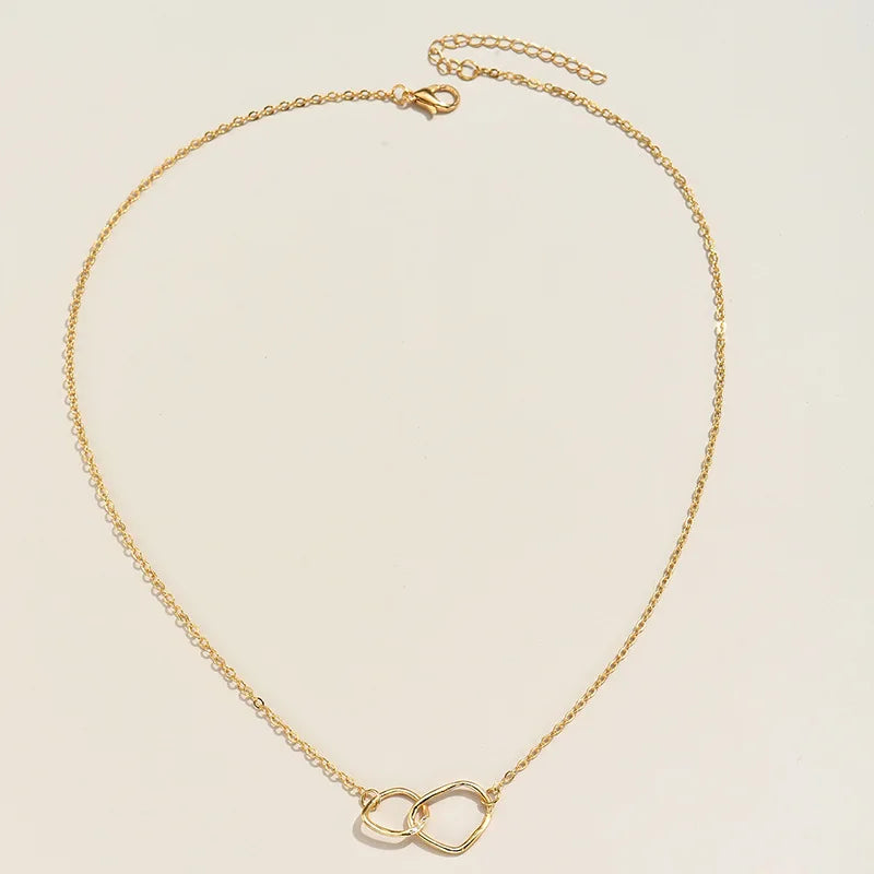 Women’s Geometric Round Necklace