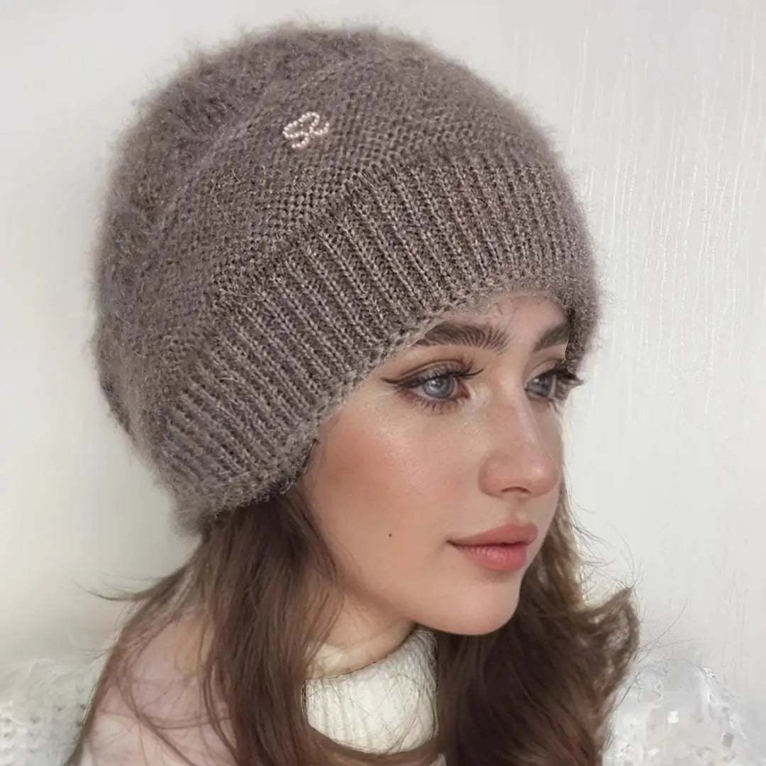 Women’s Winter Double-Layer Knit Hat