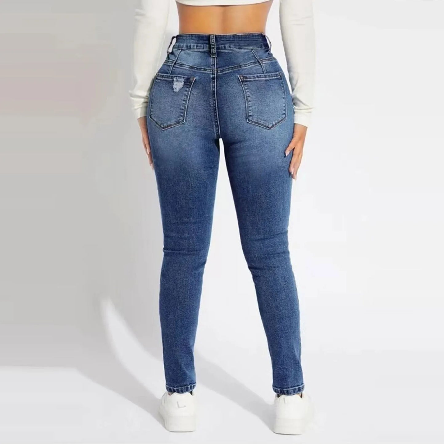 Women’s Skinny Ripped Jeans